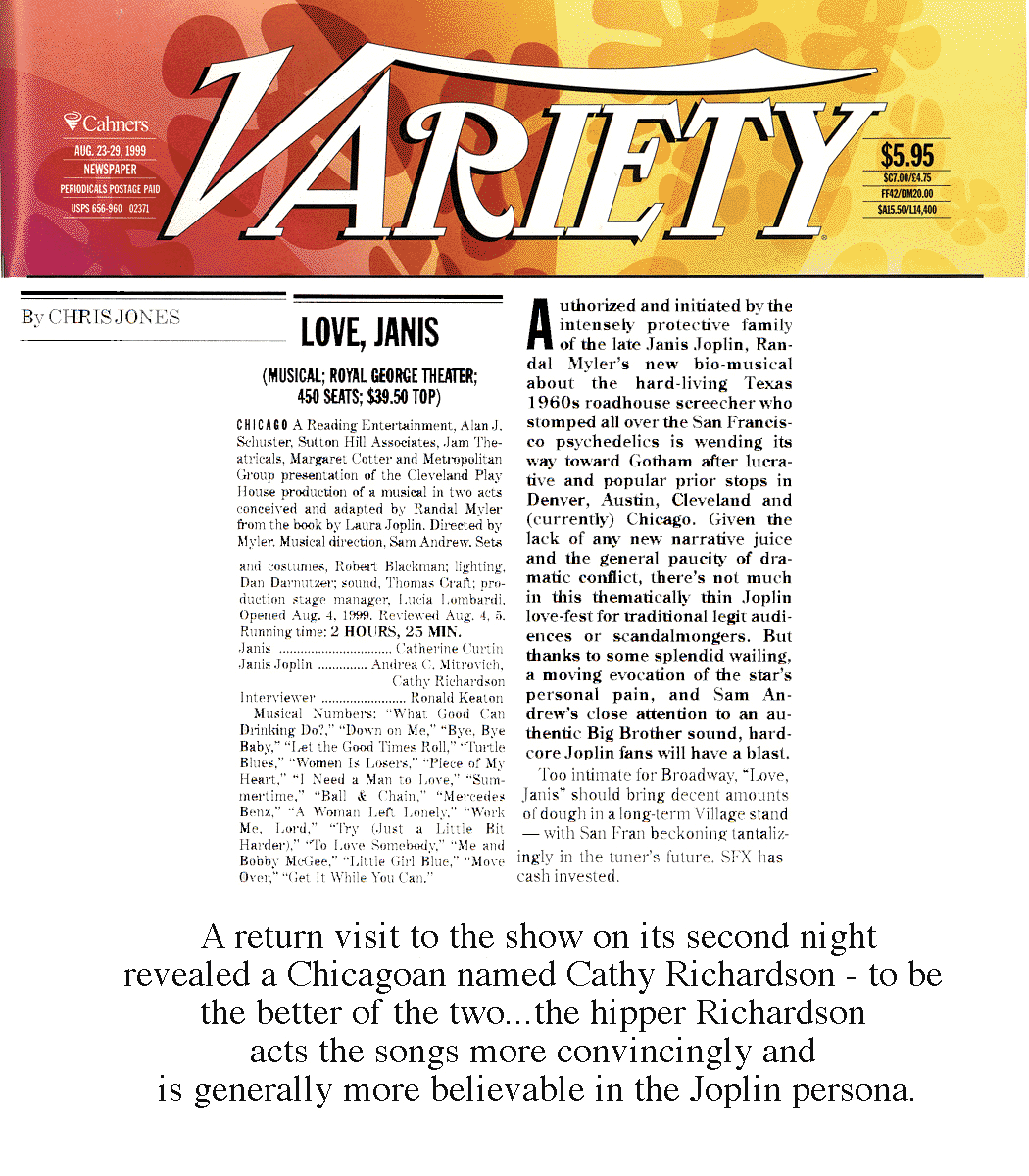 August 23,1999 Variety